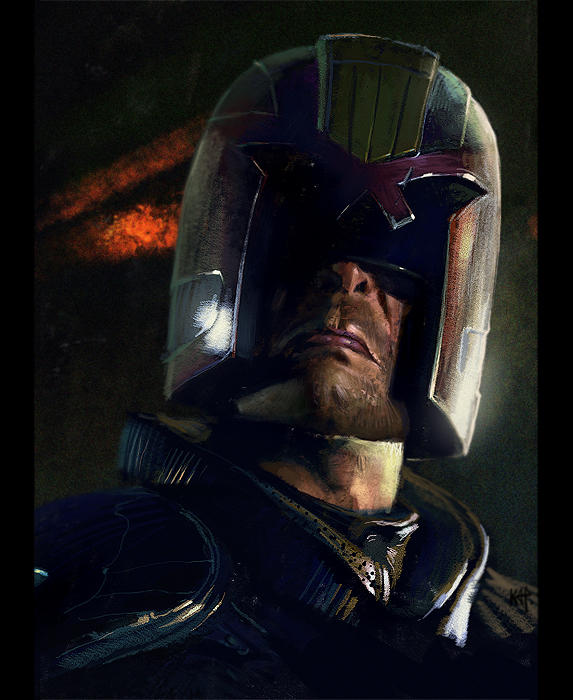 Dredd by kanartist Dredd by kanartist
