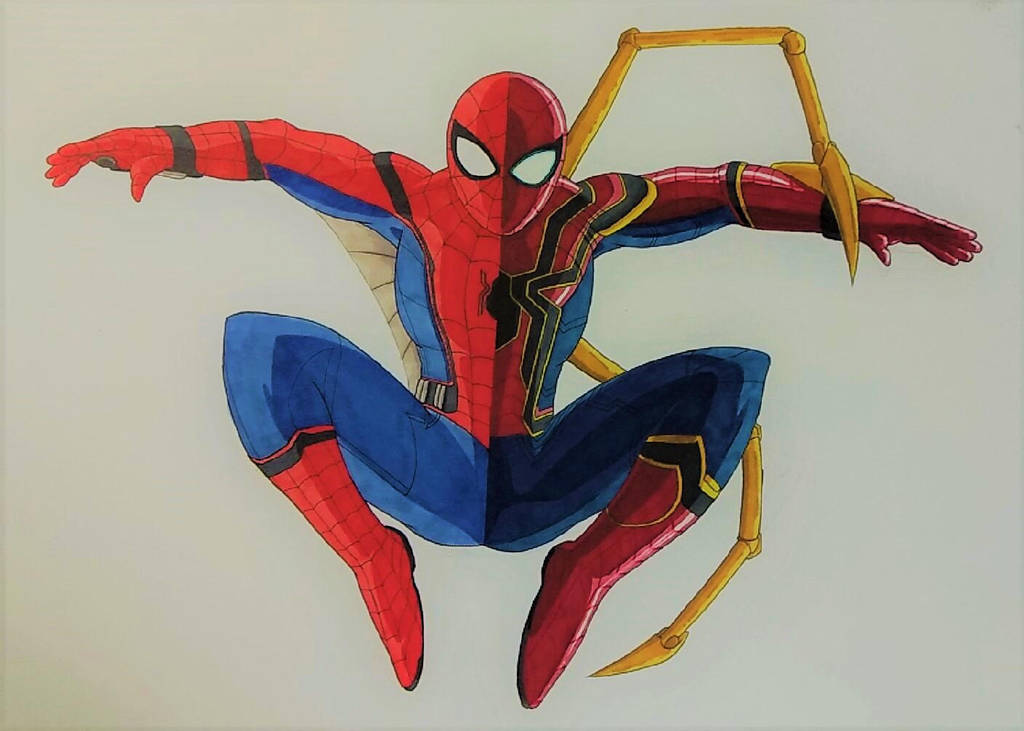 Spider-Man Split by ShadowDragon6114