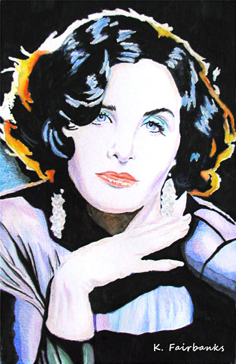 Sherilyn Fenn Portrait by kfairbanks