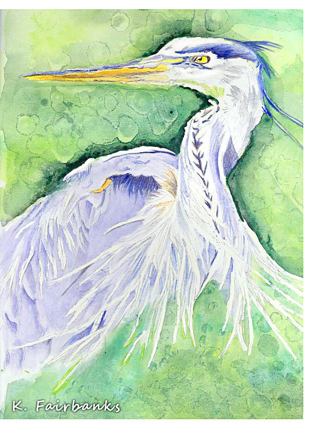 The Heron by kfairbanks