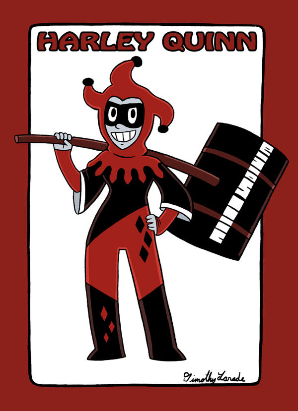 Harley Quinn Redesign by captainsponge