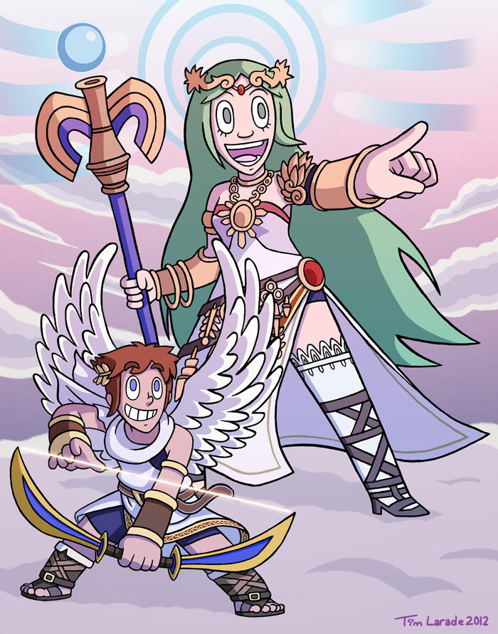 Kid Icarus by captainsponge