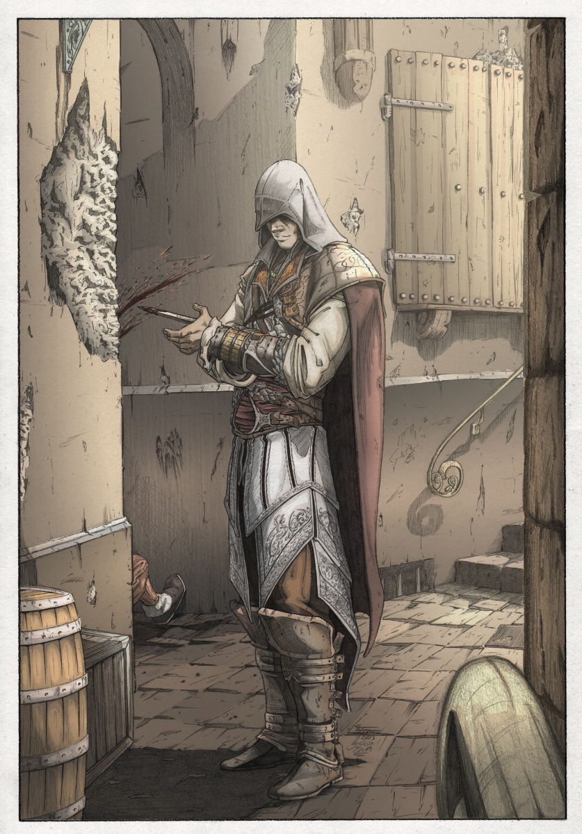 Ezio Auditore Assassin's Creed II Colorjob by BouncieD