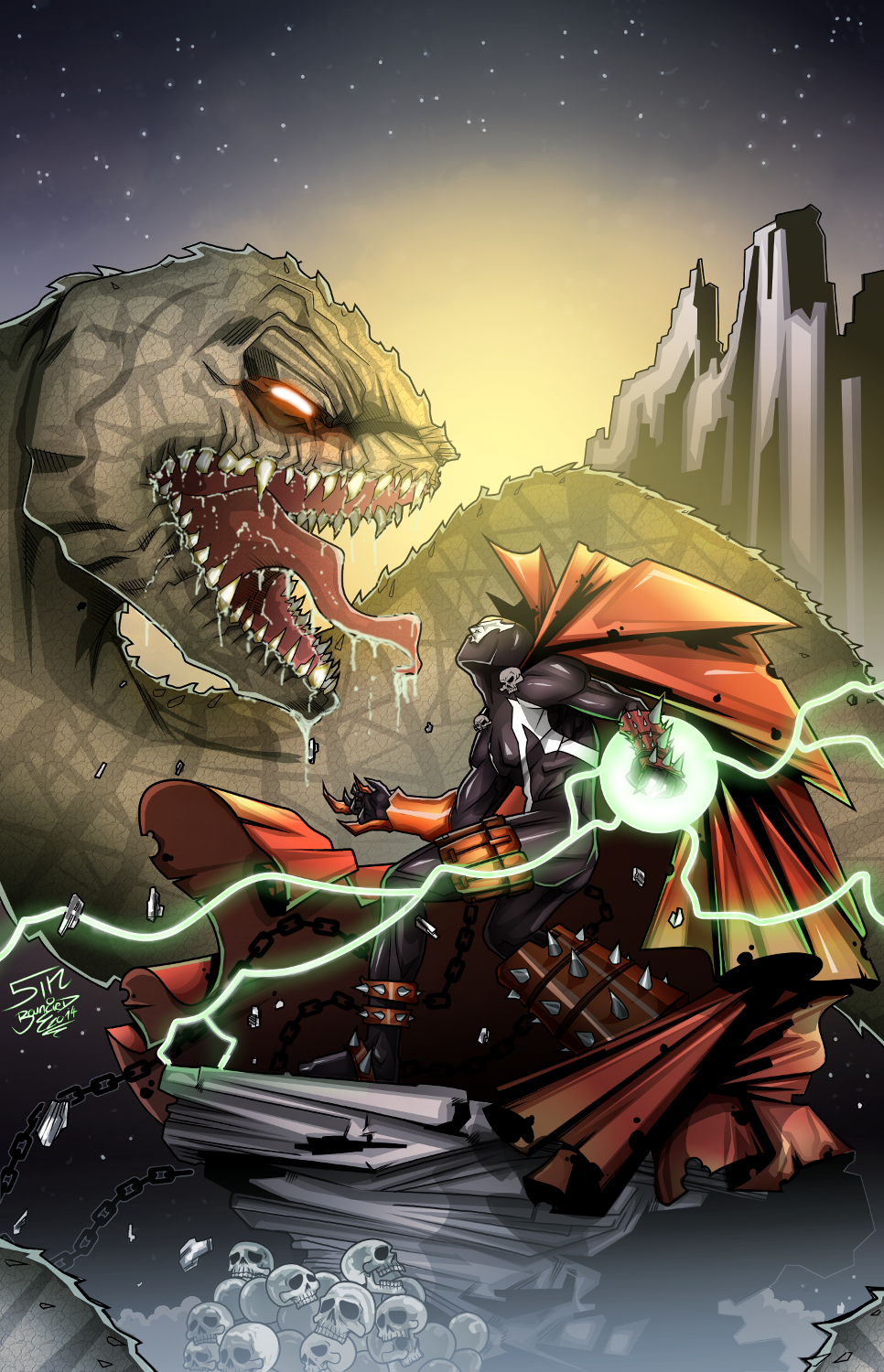 Spawn PinUp Colorjob! by BouncieD
