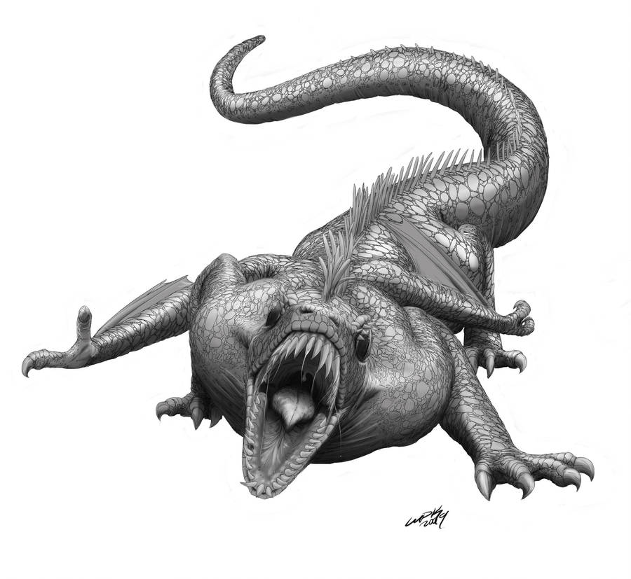 Claw Dragon by venomartworks on DeviantArt