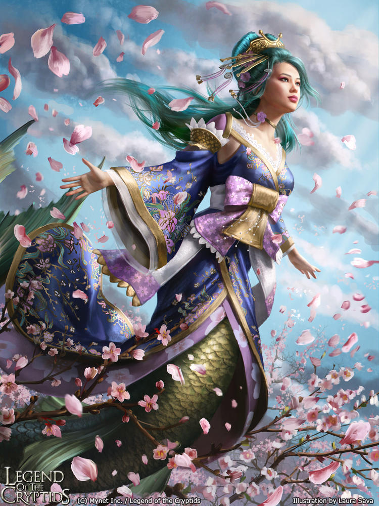Legend of the Cryptids - Tobiuohime adv. by anotherwanderer