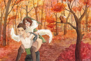 A stroll in the Forest by LualaDy A stroll in the Forest by LualaDy