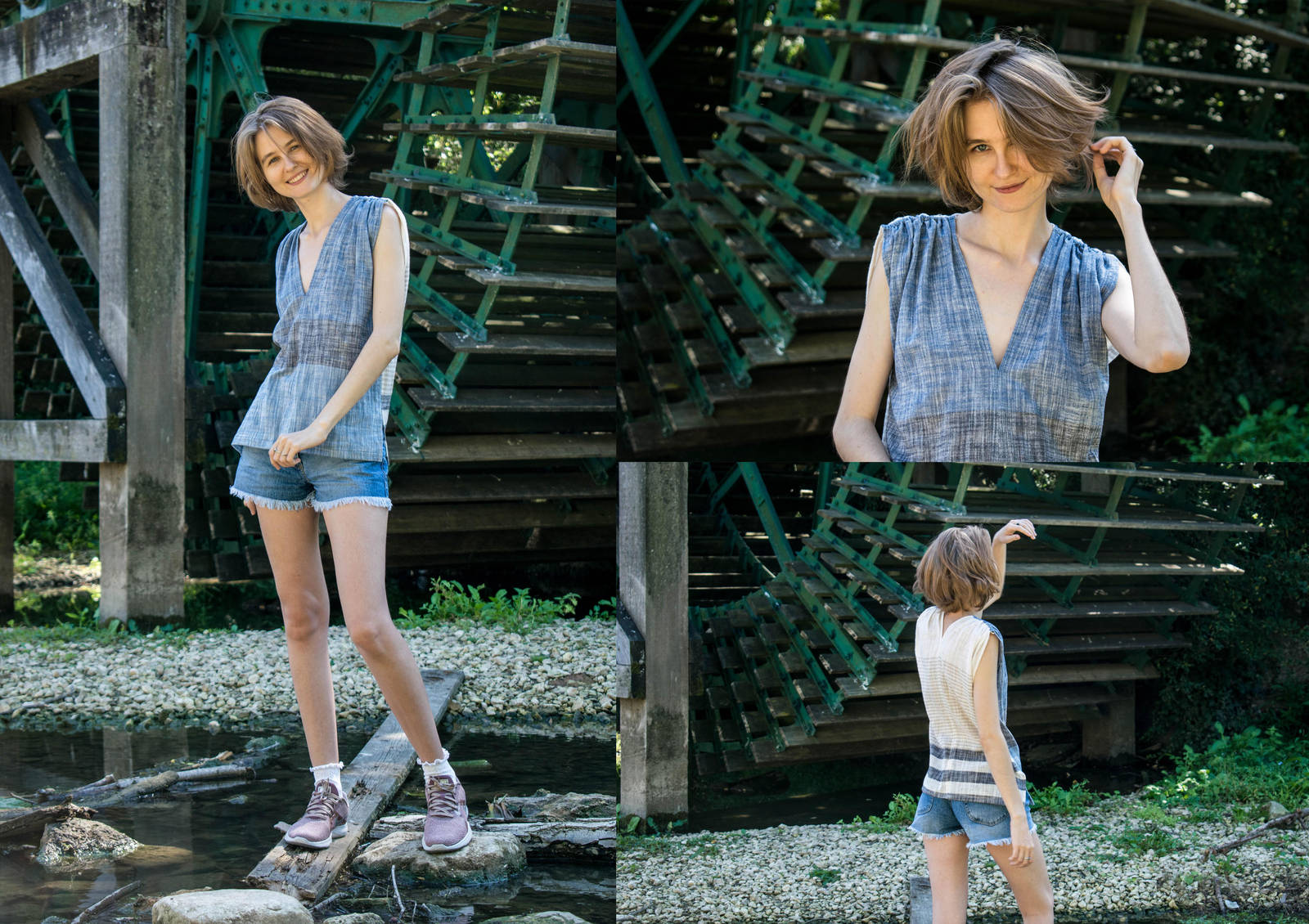 Closet Upcycle: Half half halfhalf half by LualaDy