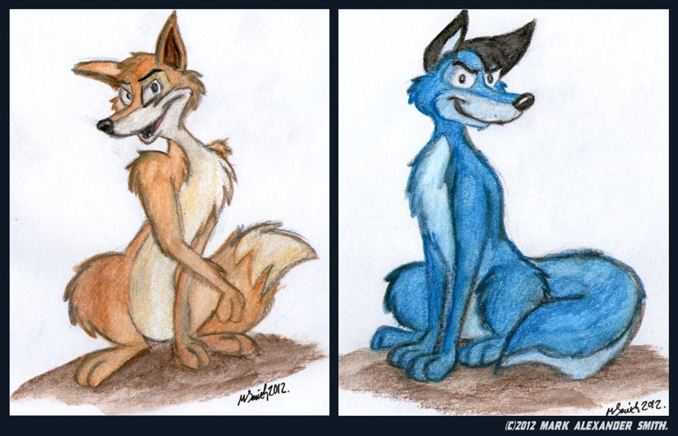 Farthing Wood Foxes by FreyFox