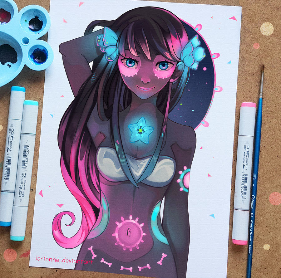 +Neon Death+ by larienne