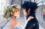 +Luna and Noctis - Stand by Me+ by larienne