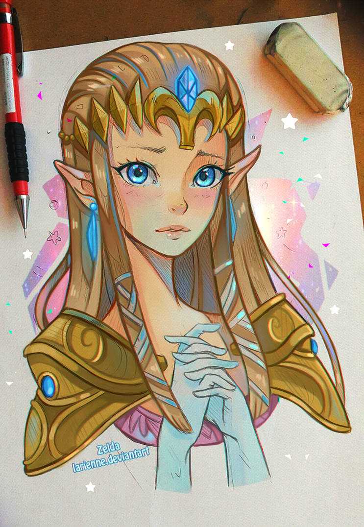 Princess Zelda by larienne