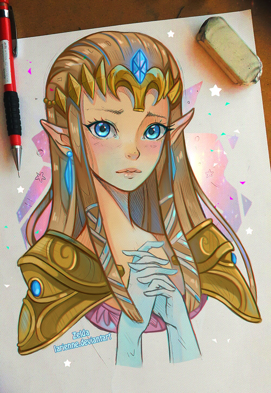 Princess Zelda by larienne