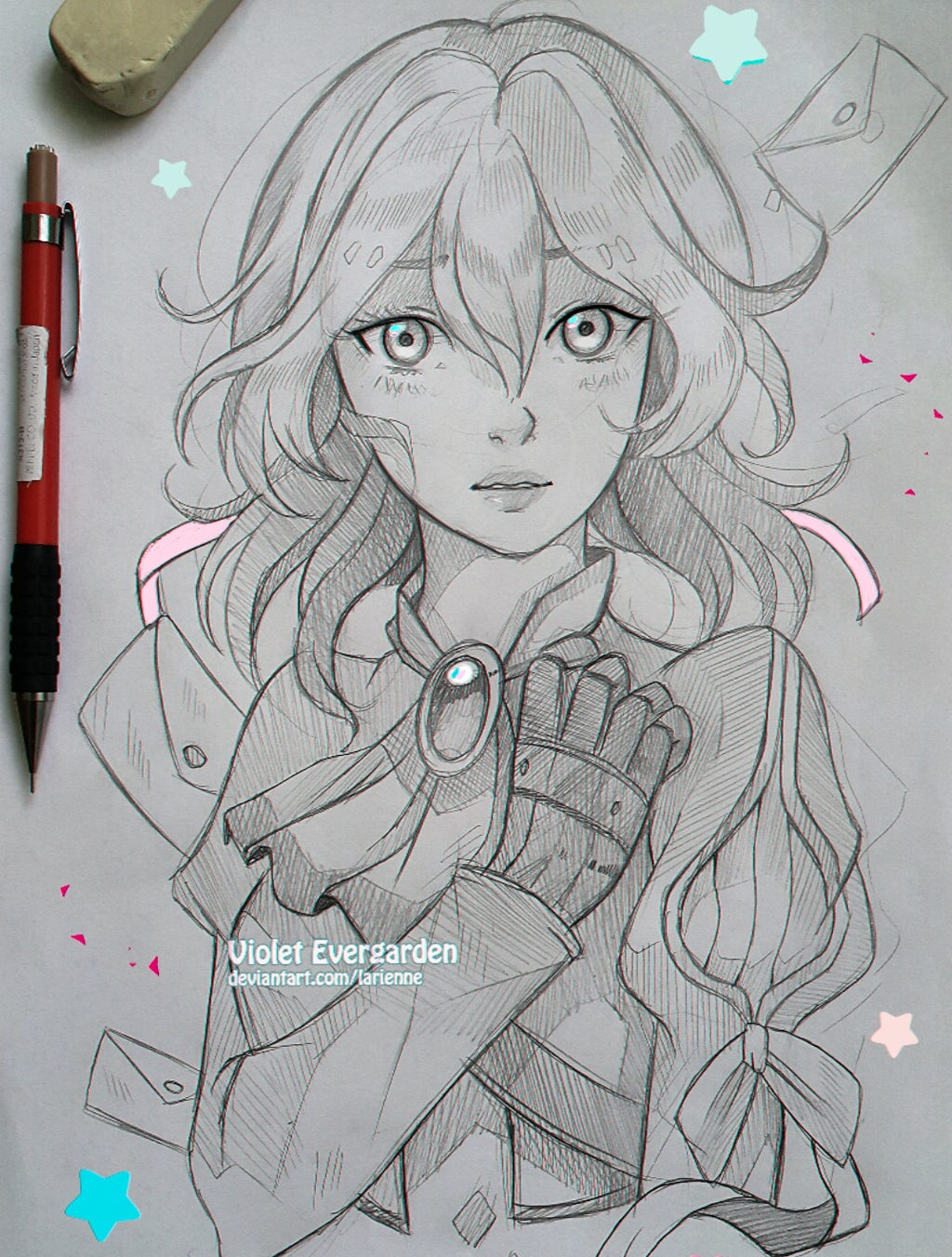 +Violet Evergarden+ by larienne