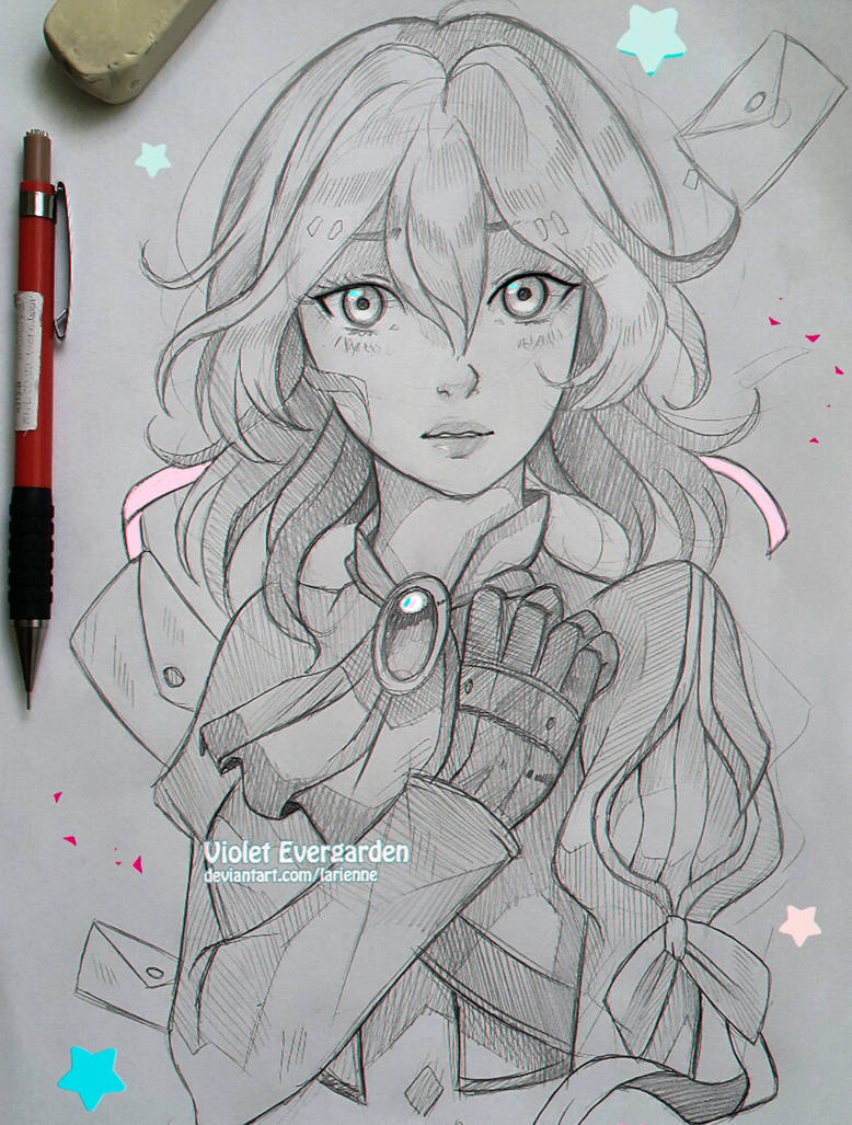 +Violet Evergarden+ by larienne