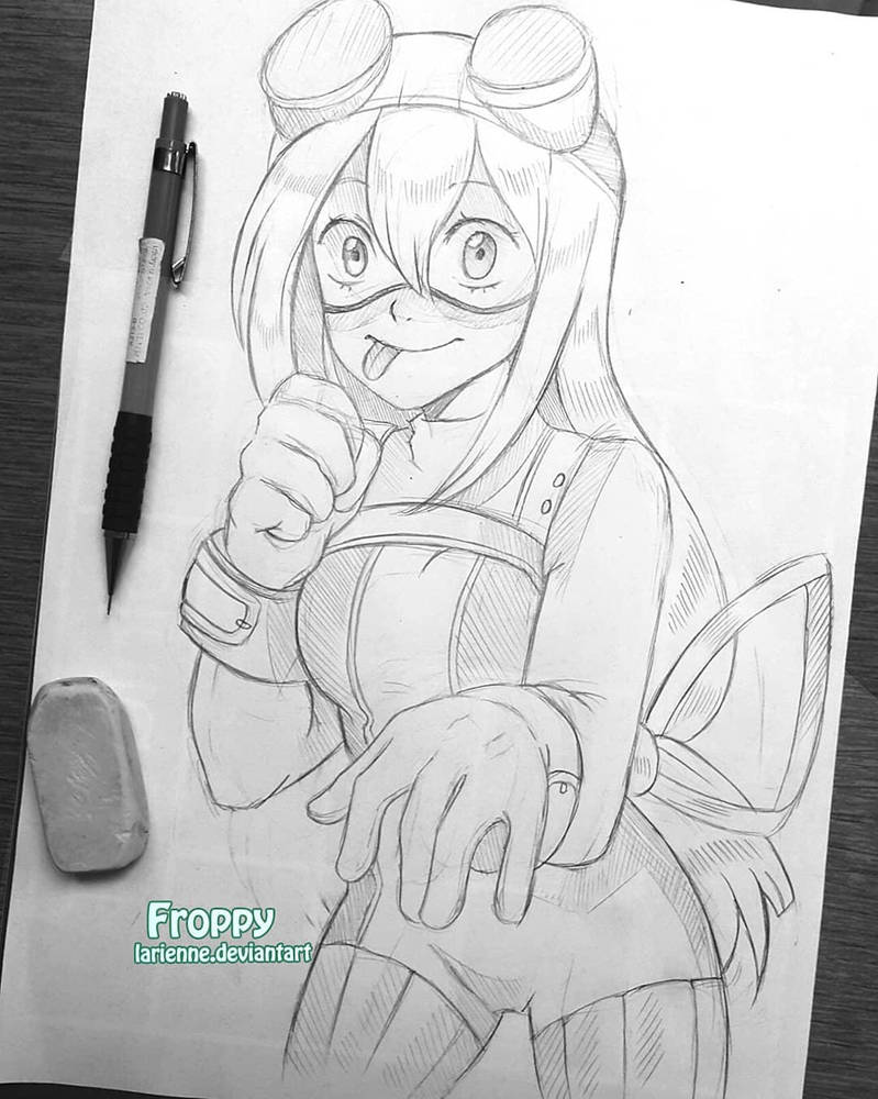 My Hero Academia - Froppy by larienne