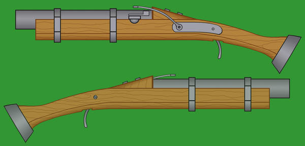 Matchlock Pistols by Imperator-Zor