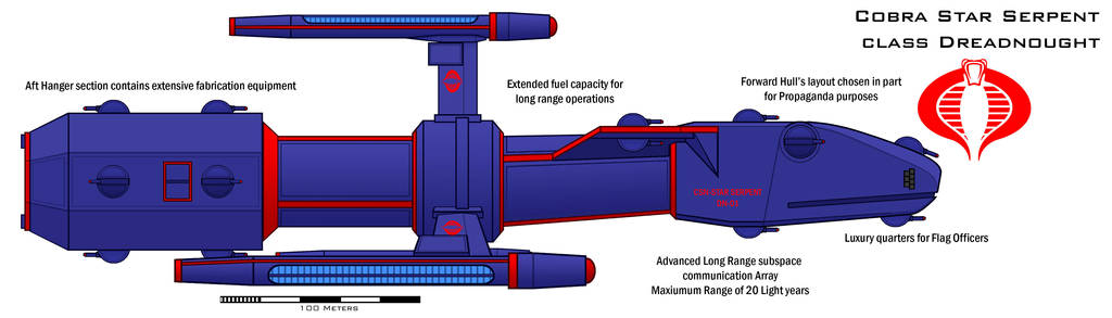 Cobra Star Serpent class Dreadnought by Imperator-Zor