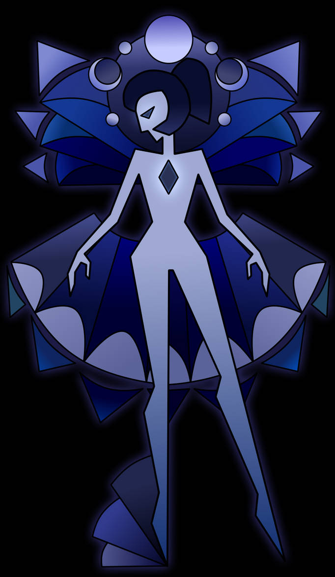 SU OC - MidnightBlue Diamond mural by Tenebris-Caeli on DeviantArt