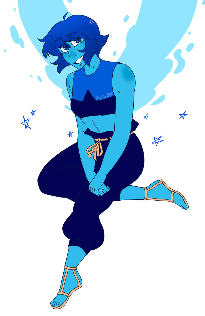 If any of you thought for a second that I wouldn’t draw Lapis’ new form, you are dead wrong