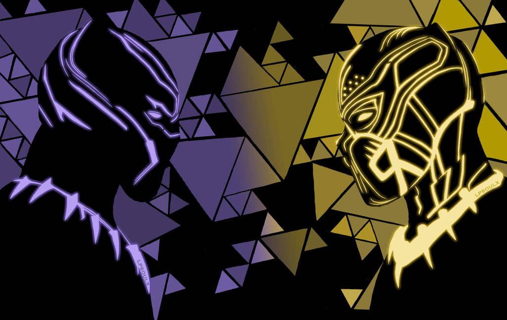 Black Panther vs. Erik Killmonger by LPSoulX on DeviantArt