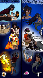 Mer-TAL AUs by forestchick501