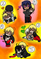 Clingy Touching - TAL by forestchick501