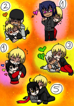 Clingy Touching - TAL by forestchick501