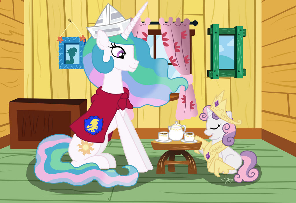mlp__tea_party_by_captain_marvelous_d6n1
