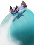 Swampert by 13alrog