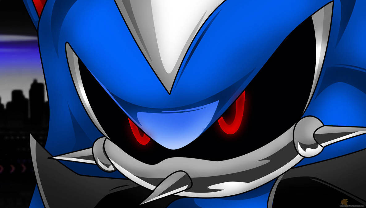 Neo Metal Sonic Wallpaper By Sonitles On Deviantart