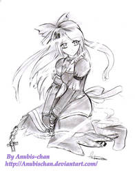 SweetDarkness- sketch by Anubis-san