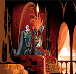 Doran Martell and Areo Hotah by dejan-delic