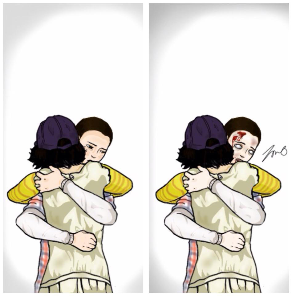 Duck And Clem, Walking dead by im0chan on DeviantArt