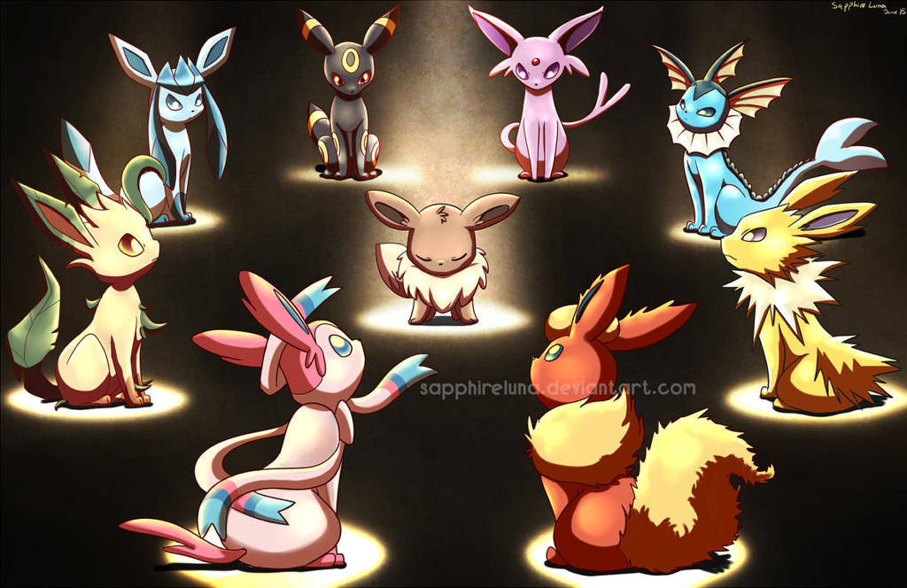 Eeveelution Judgement by sapphireluna