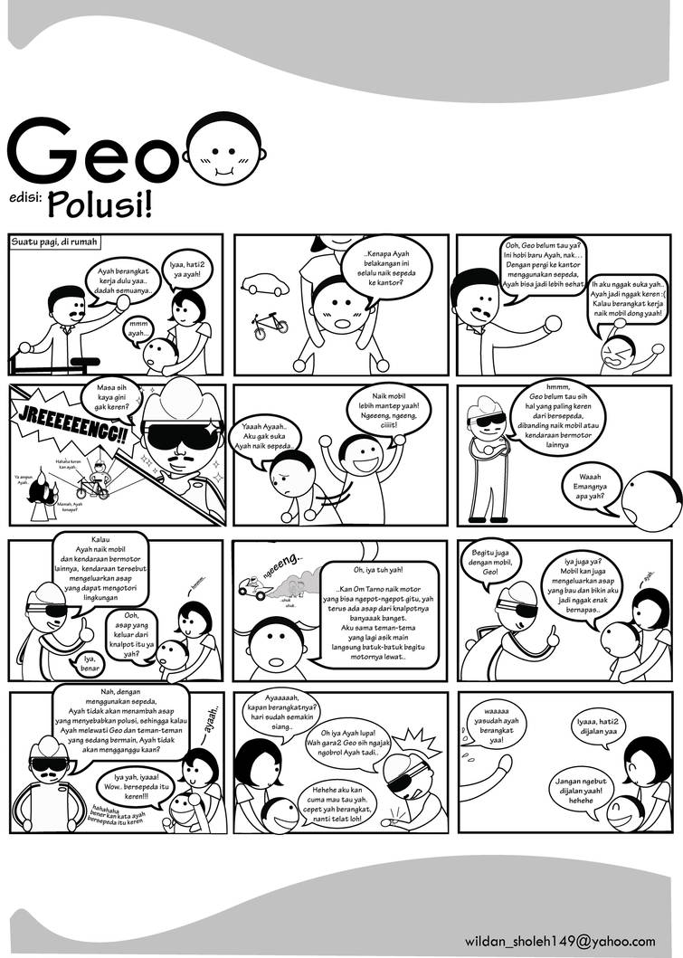 Komik Geo Polusi By Wildans On DeviantArt