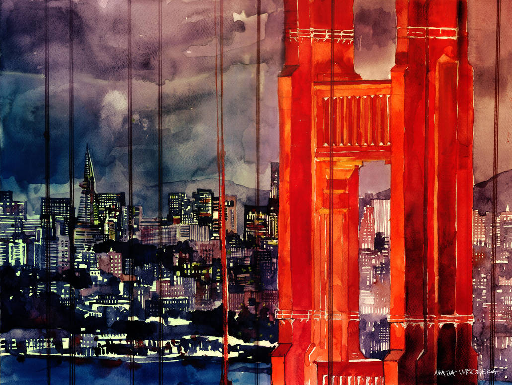 Golden gate bridge by takmaj