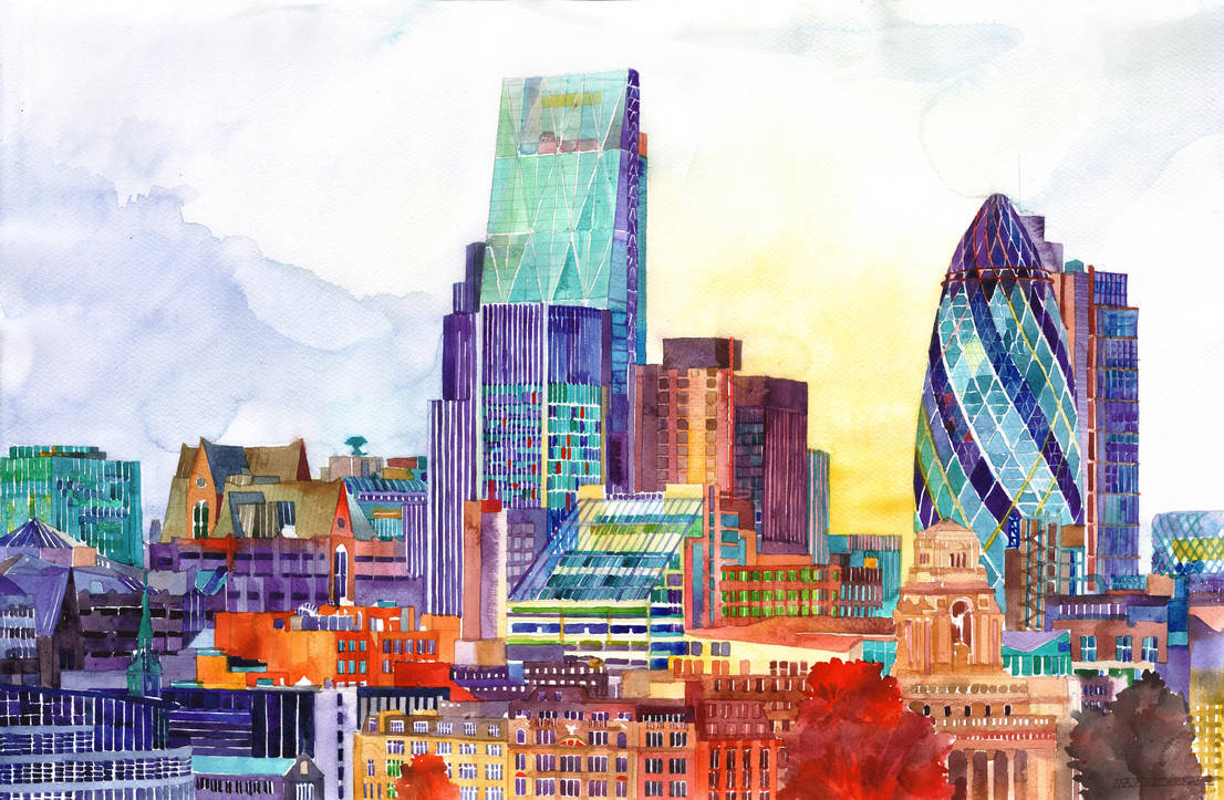 Sunshine in London by takmaj
