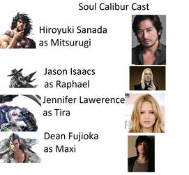 Soul Calibur Cast Part 2 by I-threw-it