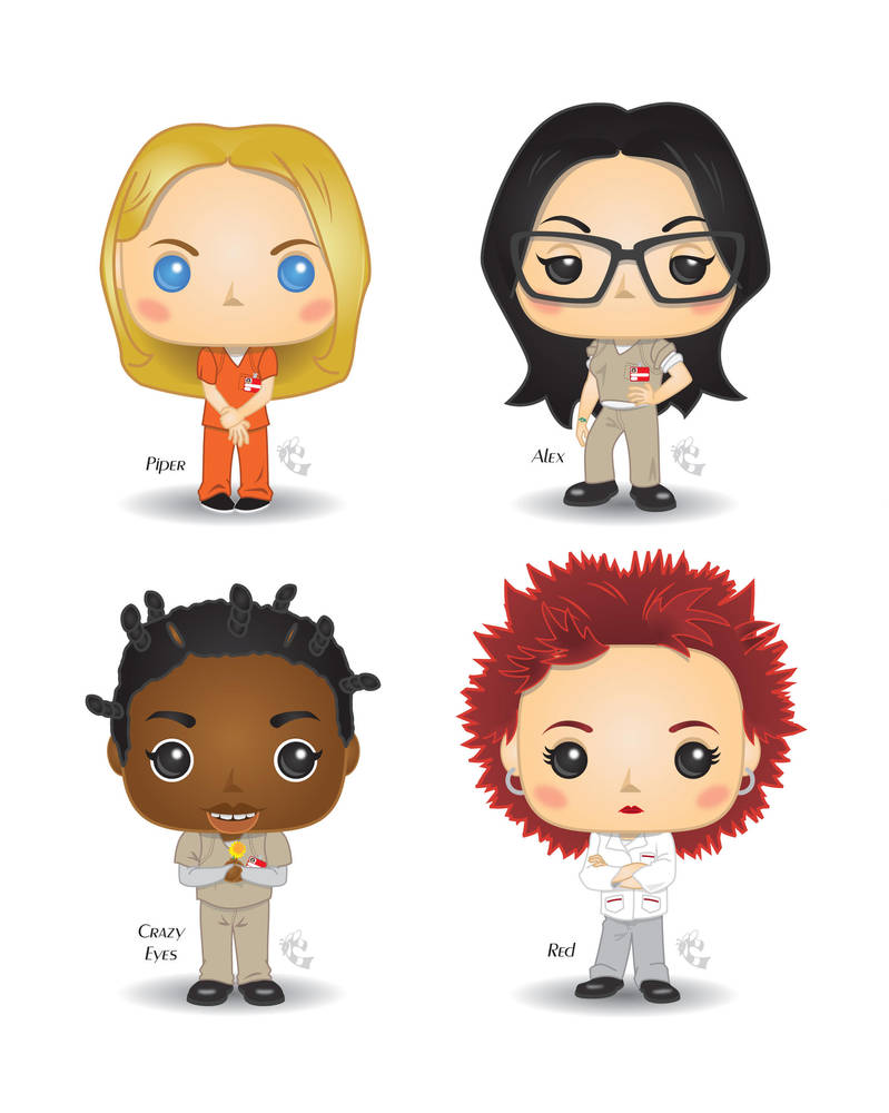 Funko Pop! - Orange is the New Black by CBeeProject