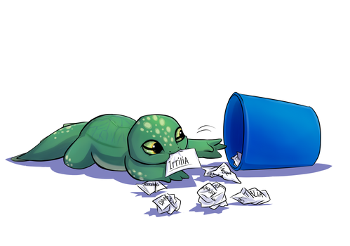TMNT - Hamato Irrilia (turtle-salamandrian-hybrid) by Myrling