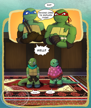 TMNT - Like fathers like...? by Myrling