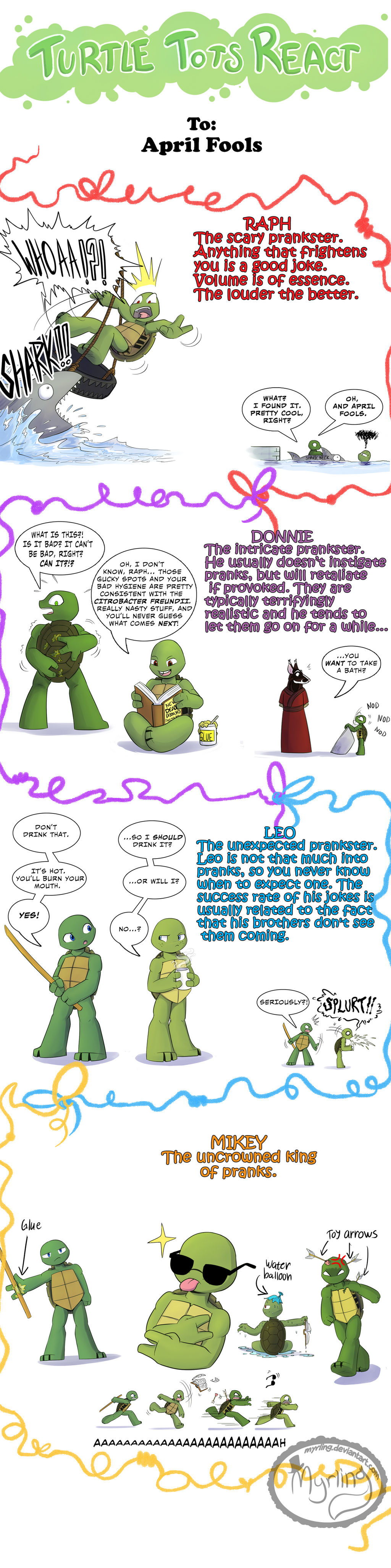Turtle Tots React - April Fools by Myrling