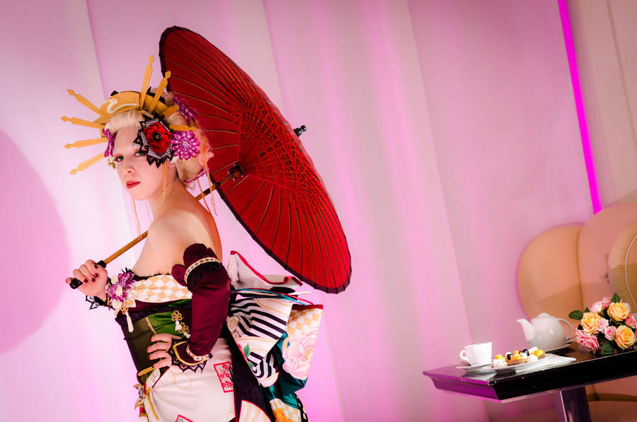 Japanese Umbrella II by suzaku3