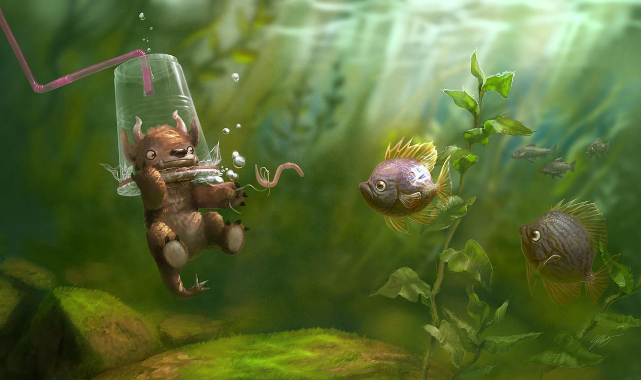 Lake Monster - Plan B by artsangel