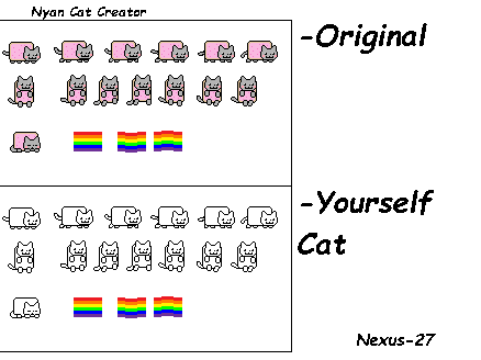 Nyan Cat Creator (original+sprites) by Nexus-27