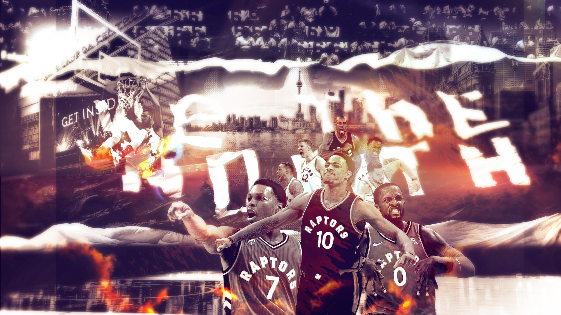 Toronto Raptors Wallpaper 2018 By Tieclark Deviantart