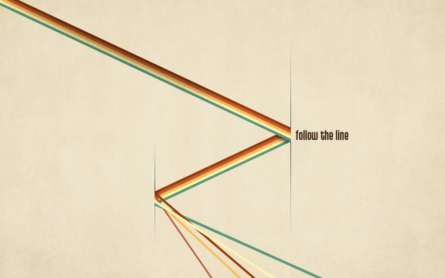 wallpaper 54 follow the line by zpecter