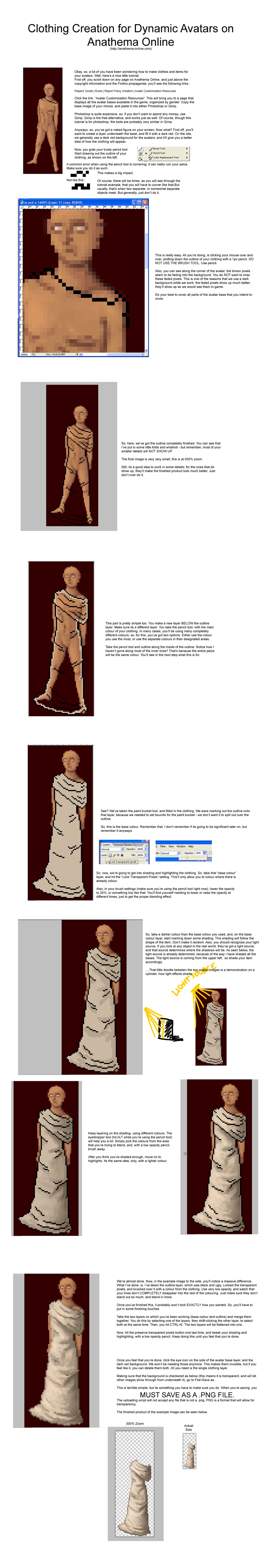 AnathemaOnline Avatar Tutorial by Khalo