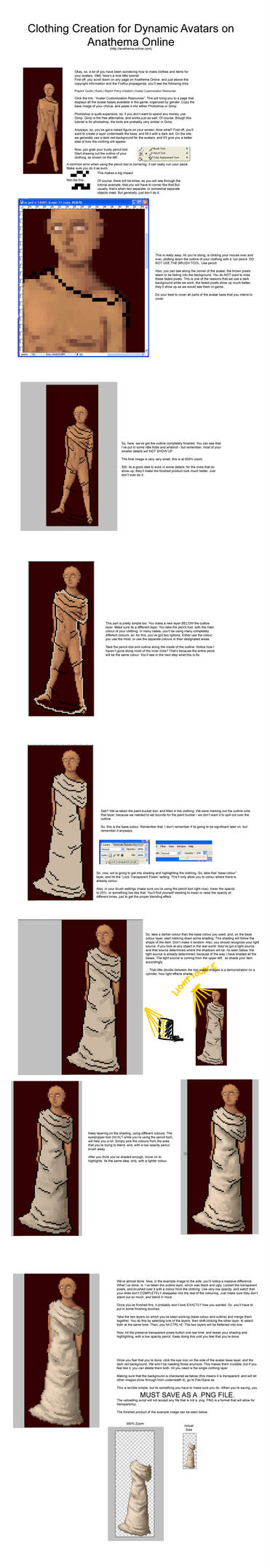 AnathemaOnline Avatar Tutorial by Khalo